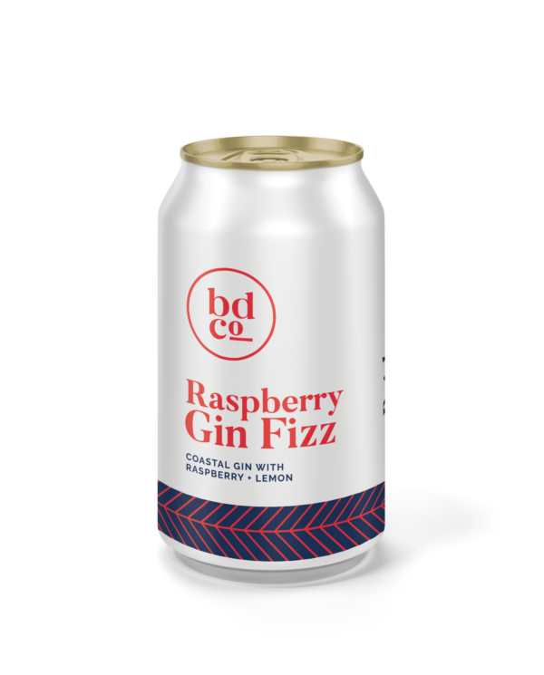 Raspberry Gin Fizz Premix Cocktail Can